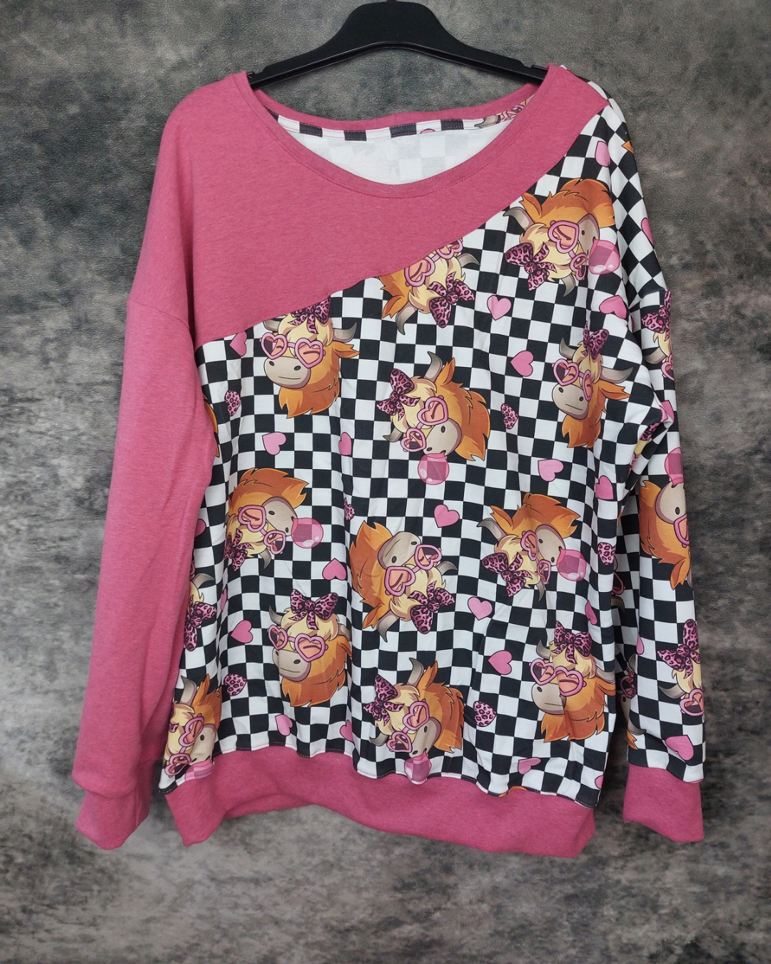 Oversized Sweater Gr. 46 Kaugummikuh