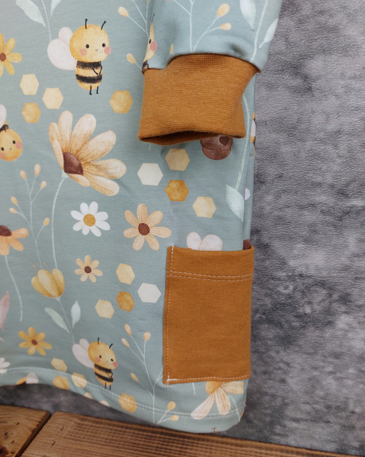 Kleid Boxy aus einem Stoff von FrieLotte