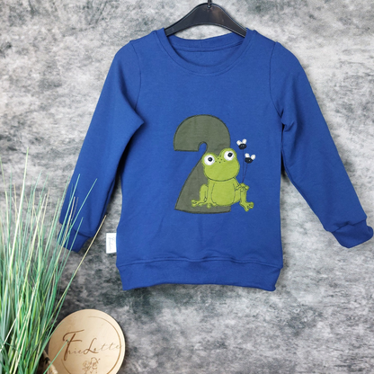 Geburtstags-Sweater aus Sommersweat