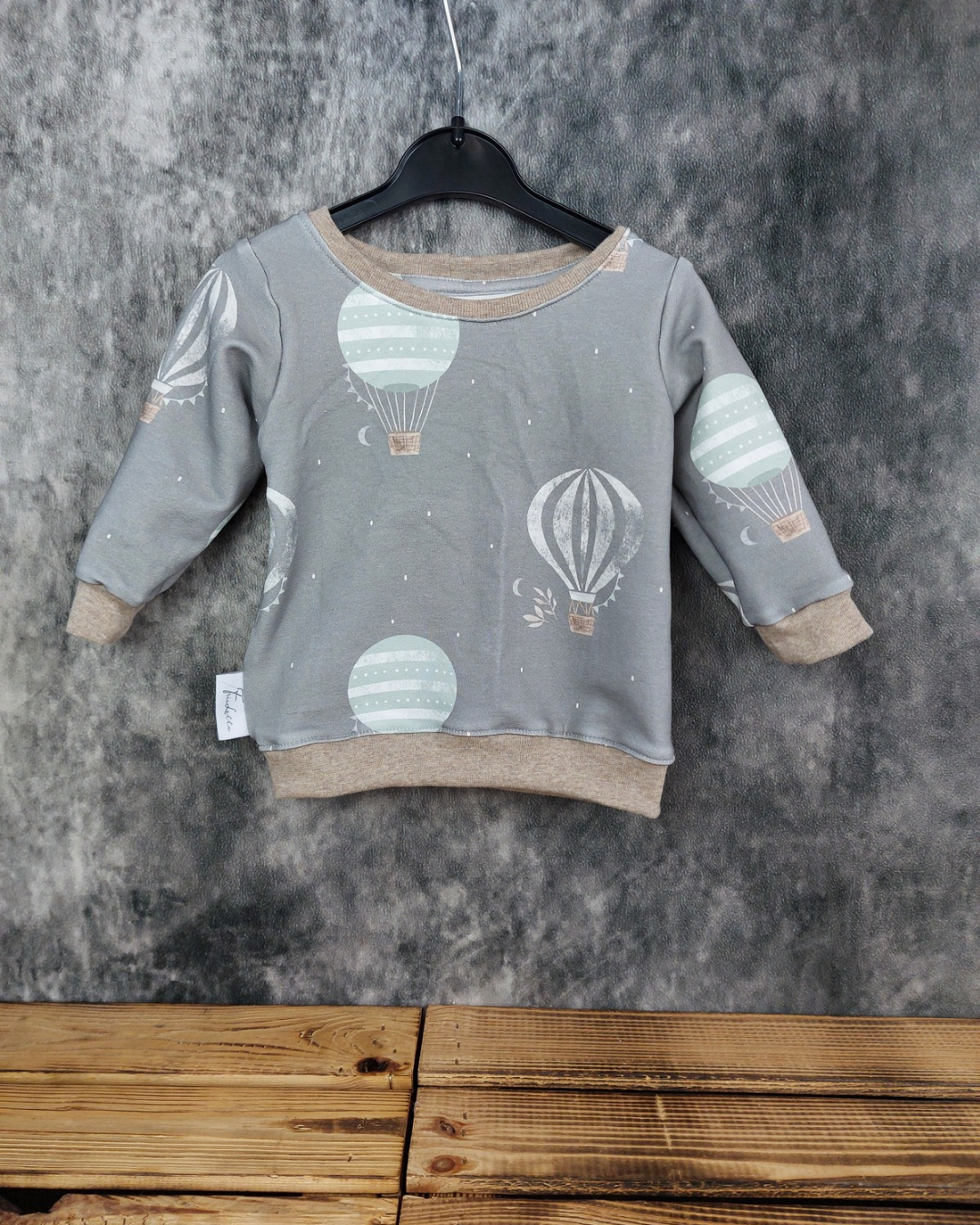 Sweater Gr. 68 Heißluftballons