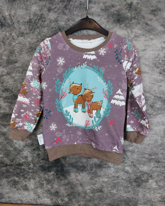Sweater Gr. 104 Winter-Rehe