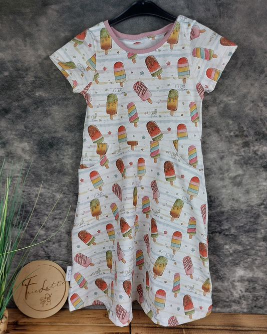 Strandkleid Eis Gr. 122